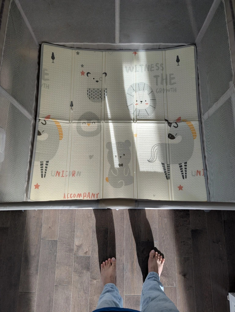 Playpen with Foam Mat - photo 3