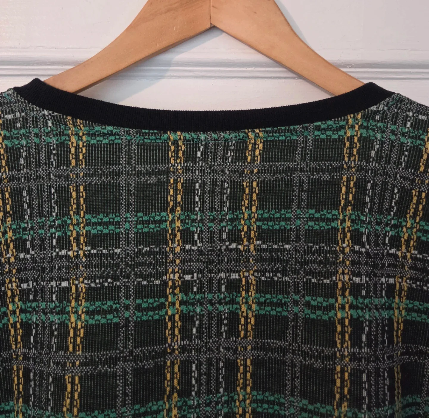 Topshop Plaid Dress Cotton - Size small image indicator(8)