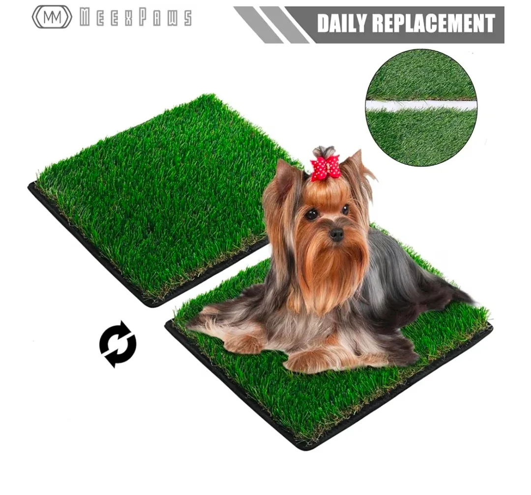 Dog Artificial Grass Pee Pad - 17x13 inches image indicator(7)