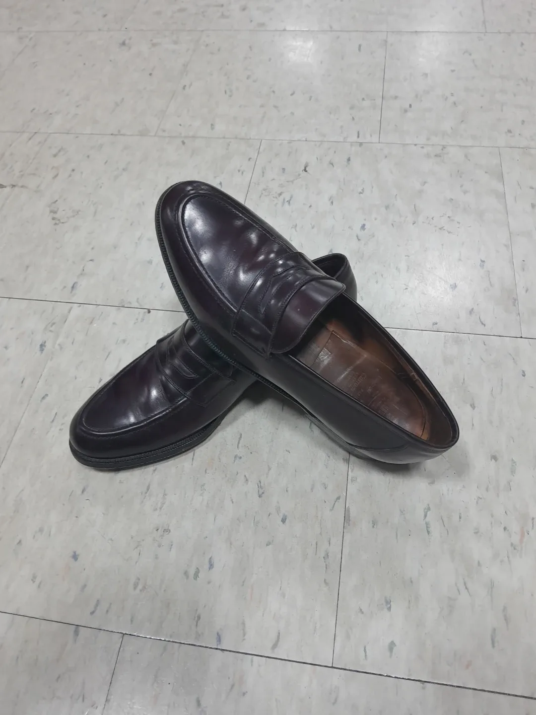 Brown Leather Loafers Custom Grand London 8