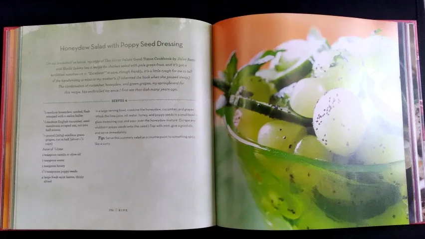 HARDCOVER COOK BOOK - RIPE - FRUIT & VEG THEMED image indicator(4)