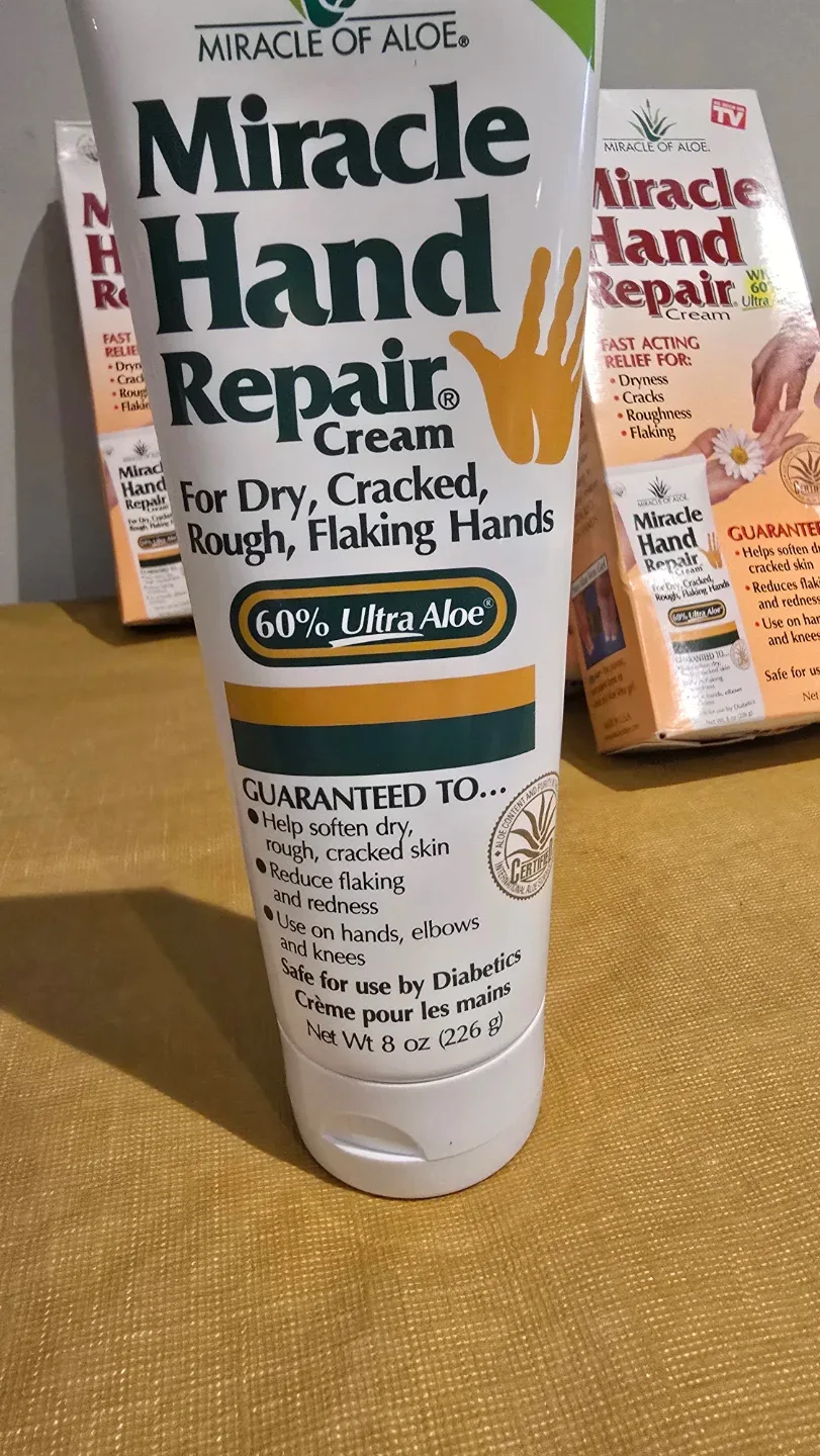 Miracle of Aloe Hand Repair Cream (8 oz) image indicator(3)