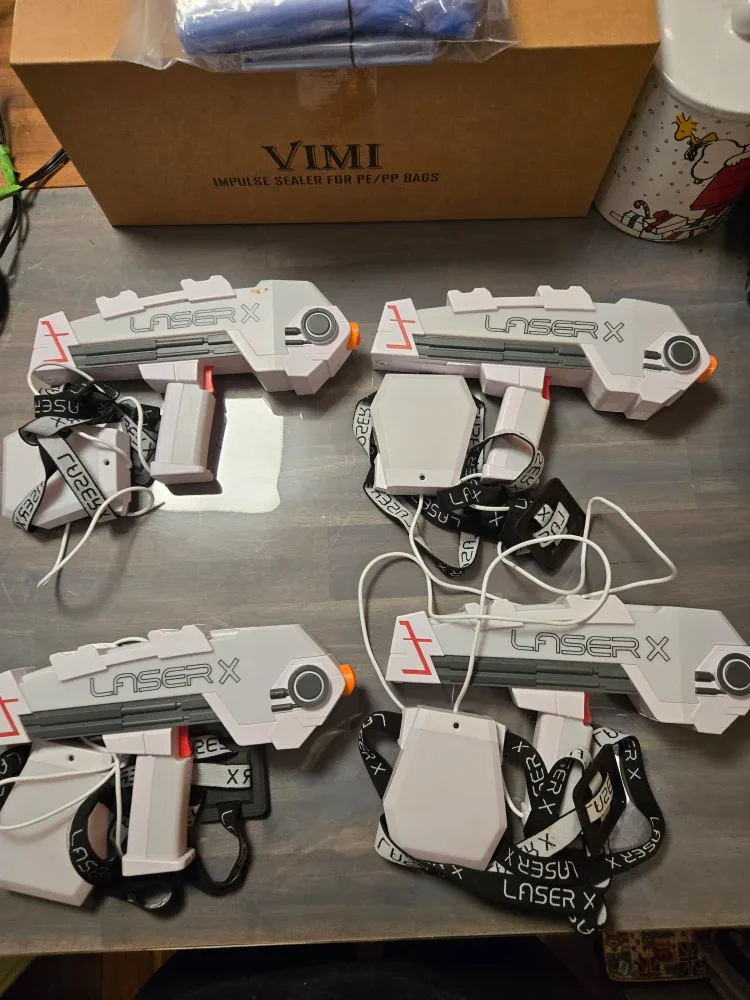 Laser X 4 Player Laser Tag Gaming Blasters