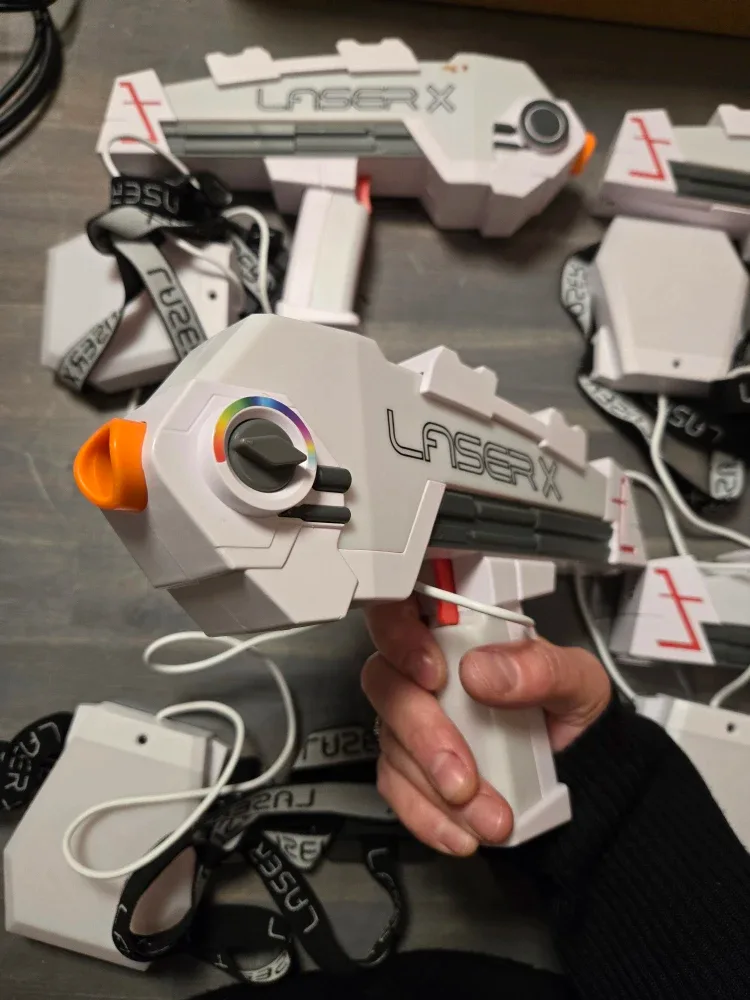 Laser X 4 Player Laser Tag Gaming Blasters image indicator(4)