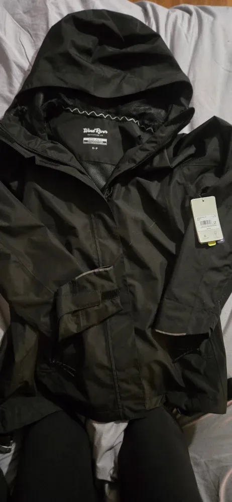 Wind River Downpour 2L Jacket - Size S - Black - New with tags