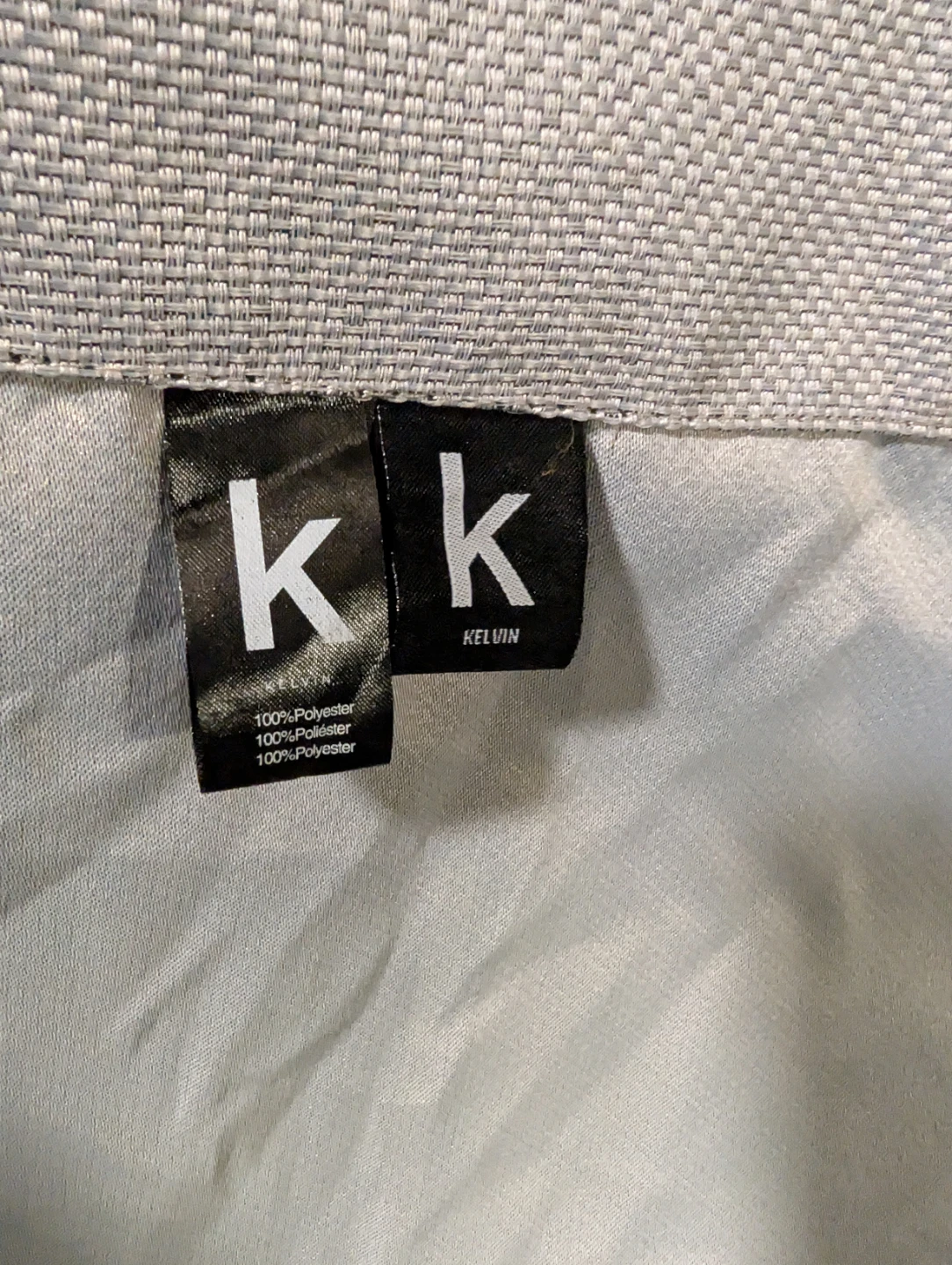 Gray black out curtains