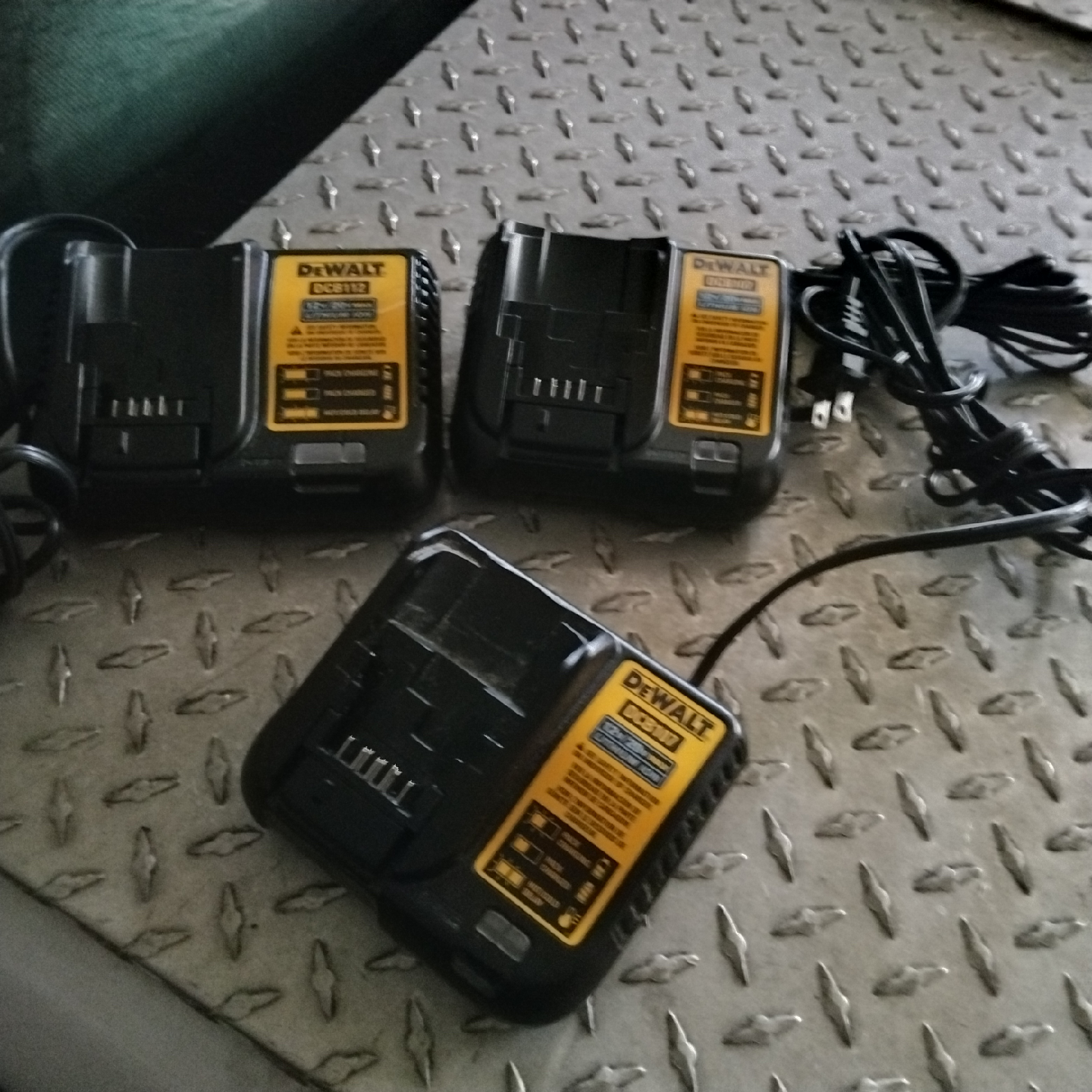 DeWalt battery chargers 20 each volts