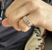 Herz P1 Smart Ring - Silver Size 11 - photo 3