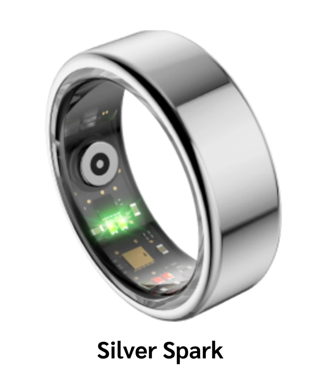 Herz P1 Smart Ring - Silver Size 11 - photo 4
