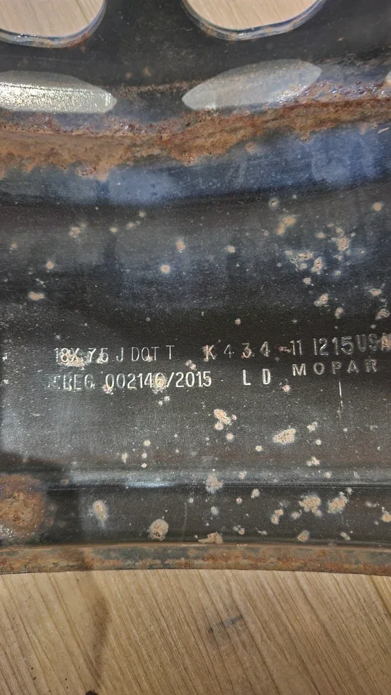 Steel Mopar Rims 18 inch