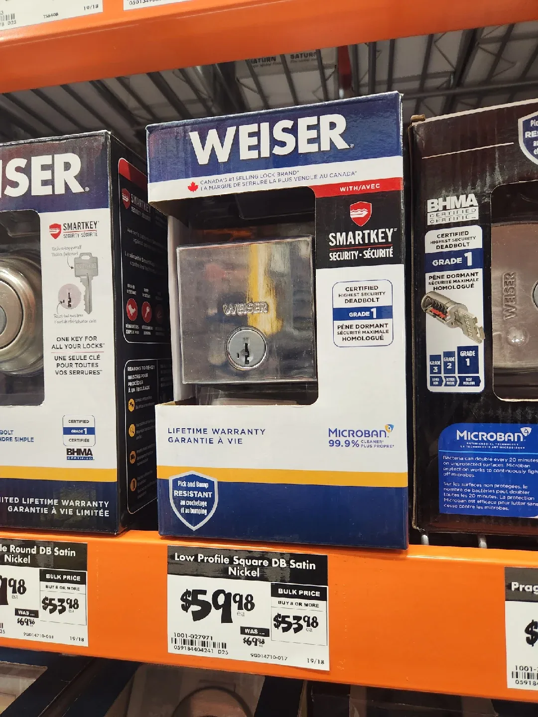 Weiser Low Profile Round DB Polished Chrome image indicator(2)