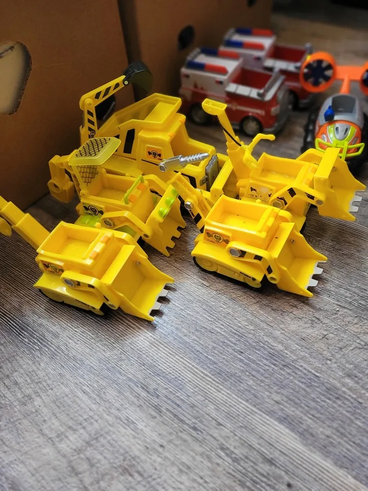 Paw Patrol Toy Vehicles Lot