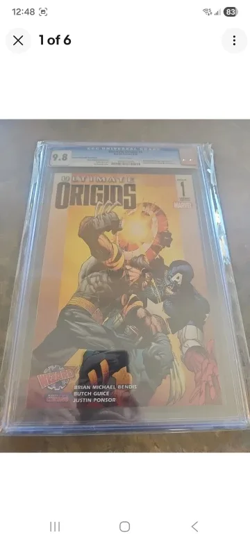 CGC 9.8 Ultimate Origins #1 Comic Book