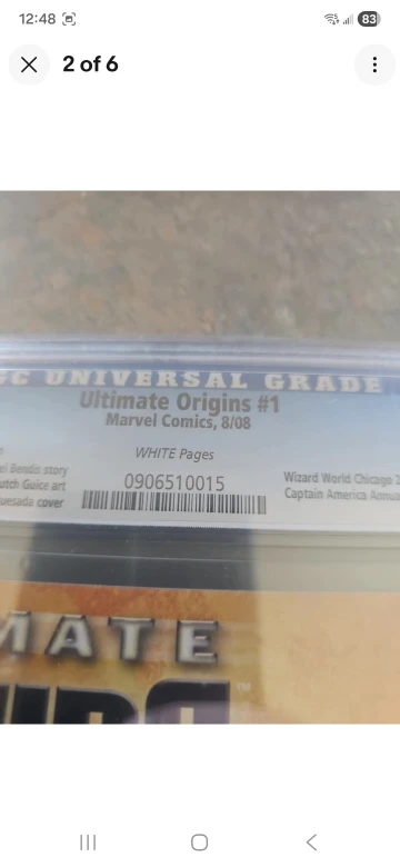 CGC 9.8 Ultimate Origins #1 Comic Book - photo 2