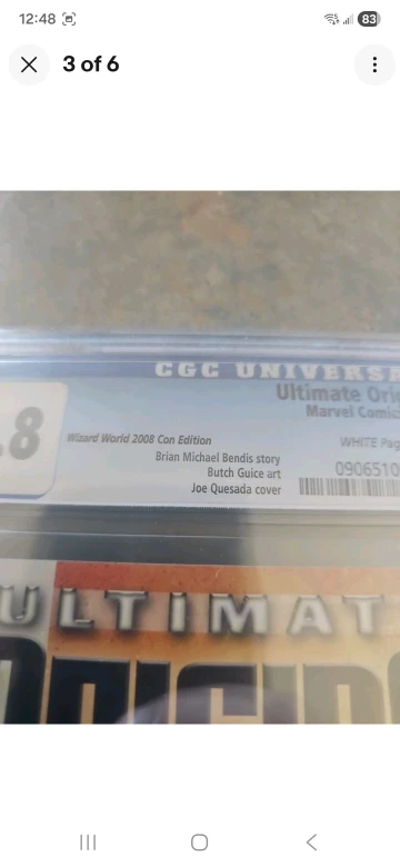 CGC 9.8 Ultimate Origins #1 Comic Book - photo 3