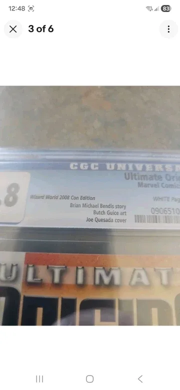 CGC 9.8 Ultimate Origins #1 Comic Book image indicator(3)