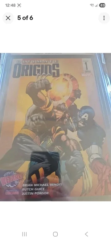 CGC 9.8 Ultimate Origins #1 Comic Book image indicator(5)