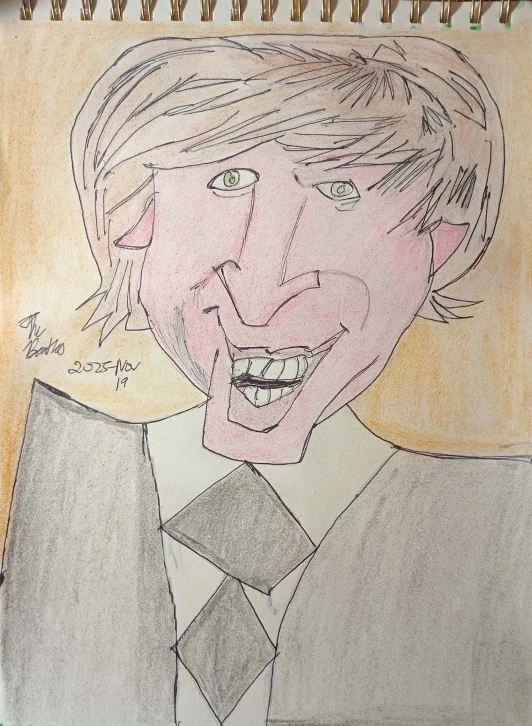 Drawing Illustration by Custom Artist Sherwin The Beatles