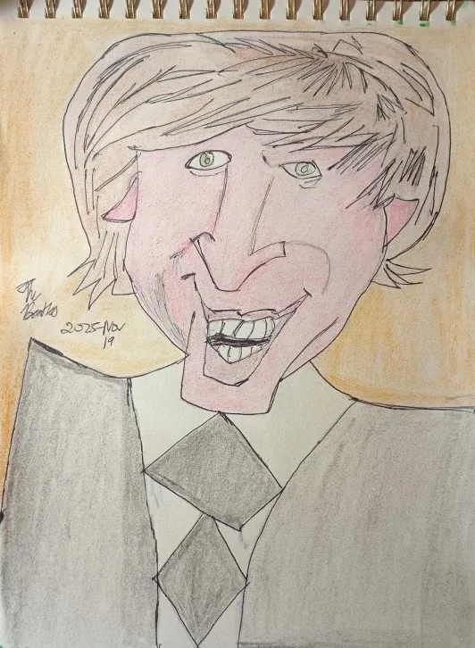 Drawing Illustration by Custom Artist Sherwin The Beatles