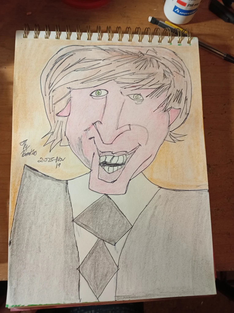 Drawing Illustration by Custom Artist Sherwin The Beatles - photo 2