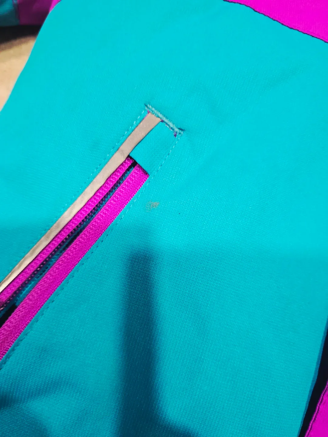 Teal/Purple Kids Winter Coat (Size: 6) image indicator(4)