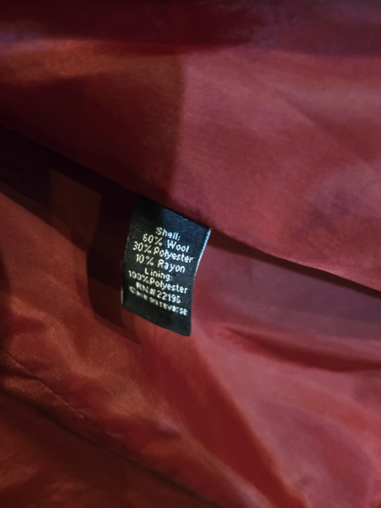 Miss Sixty Black Wool Blend Coat - Size L - photo 4