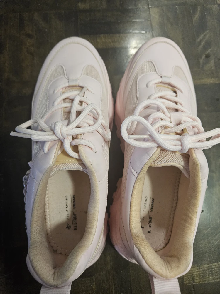 Pink platform sneakers Size 9 - photo 2