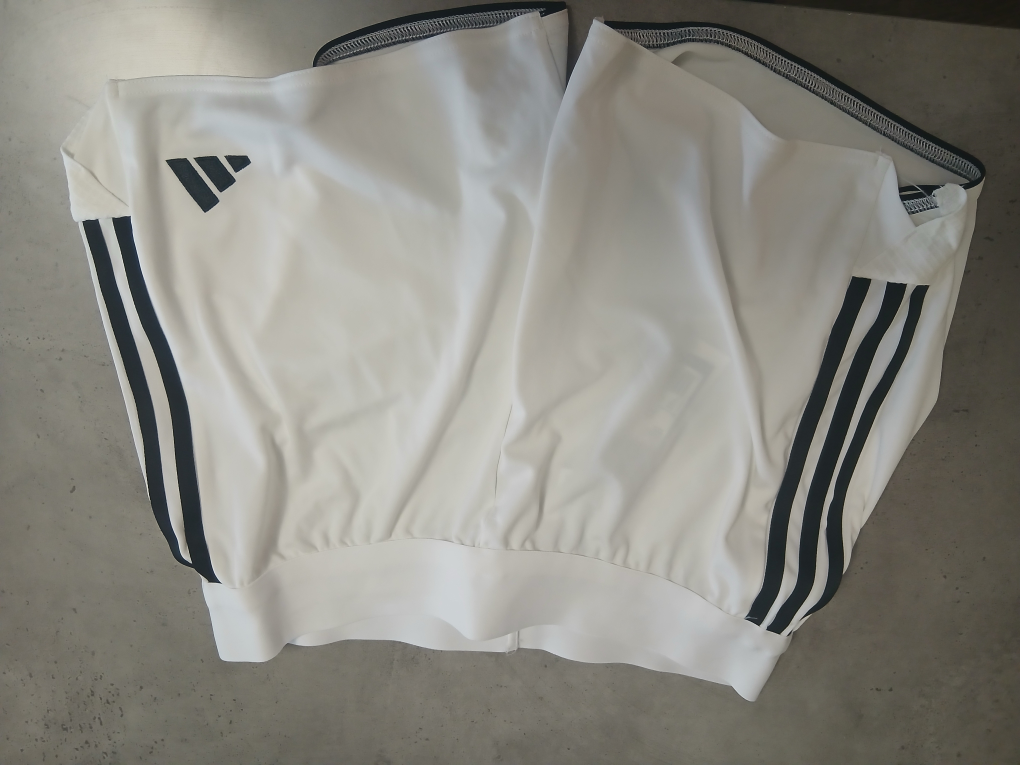 New Adidas Tiro 23 White/Black Shorts - Size M for Women - photo 2