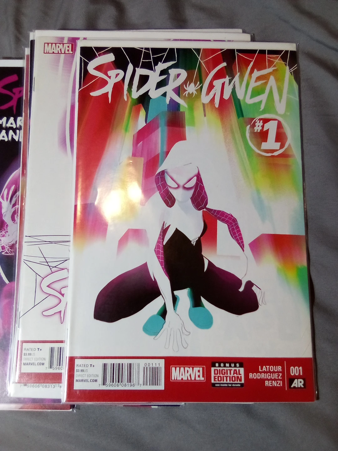 Spider-Gwen & Spider-Women Comic Book Lot