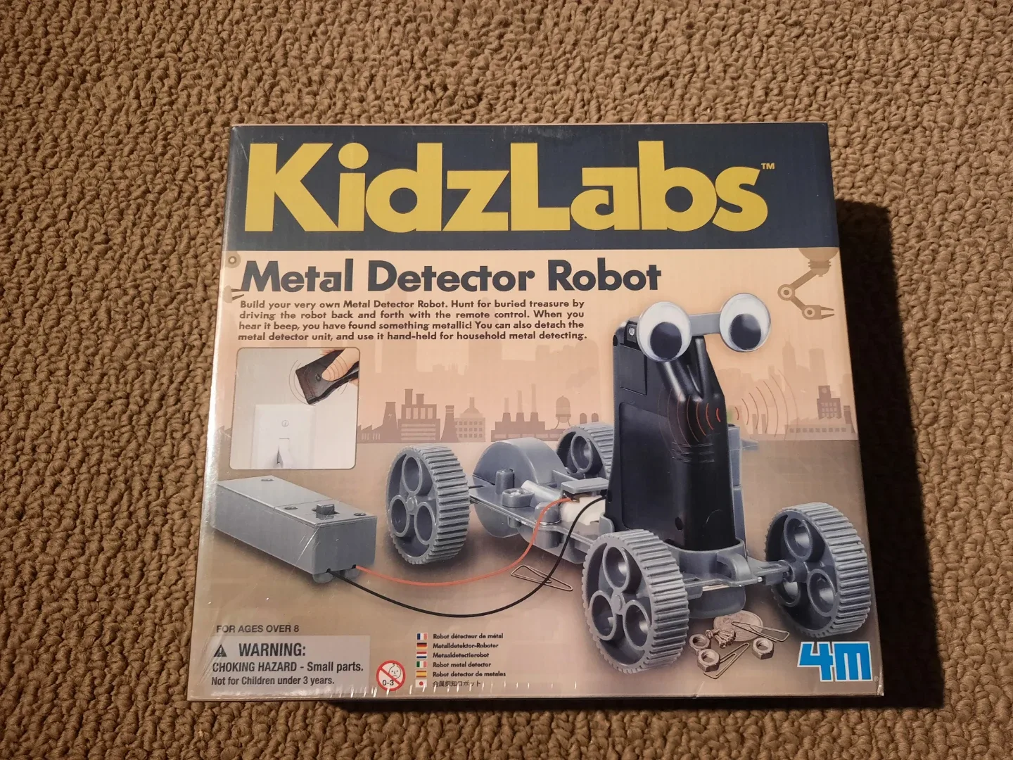 $20 KidzLabs Metal Detector Robot