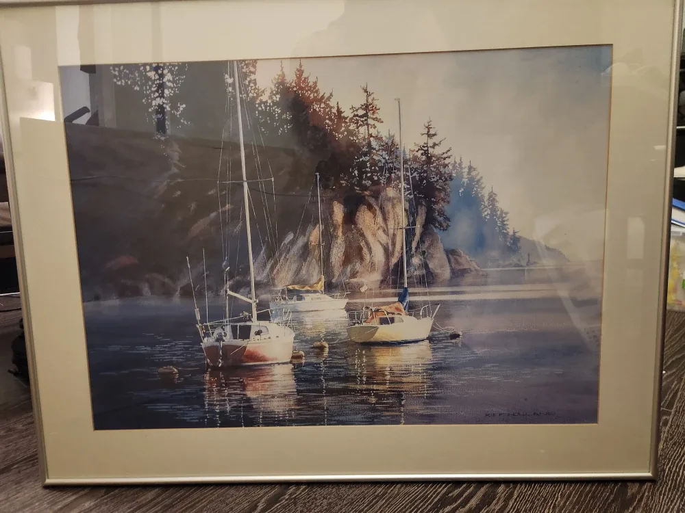 Kiff Holland Framed Art Print - 33 inches x 20 inches