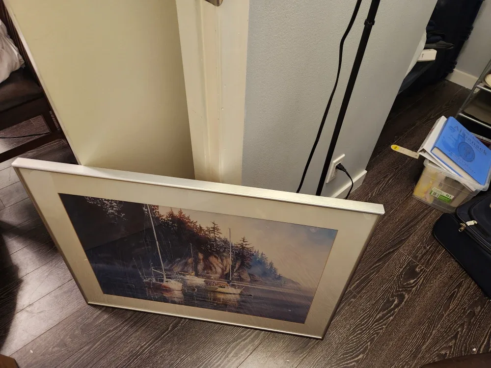 Kiff Holland Framed Art Print - 33 inches x 20 inches image indicator(2)