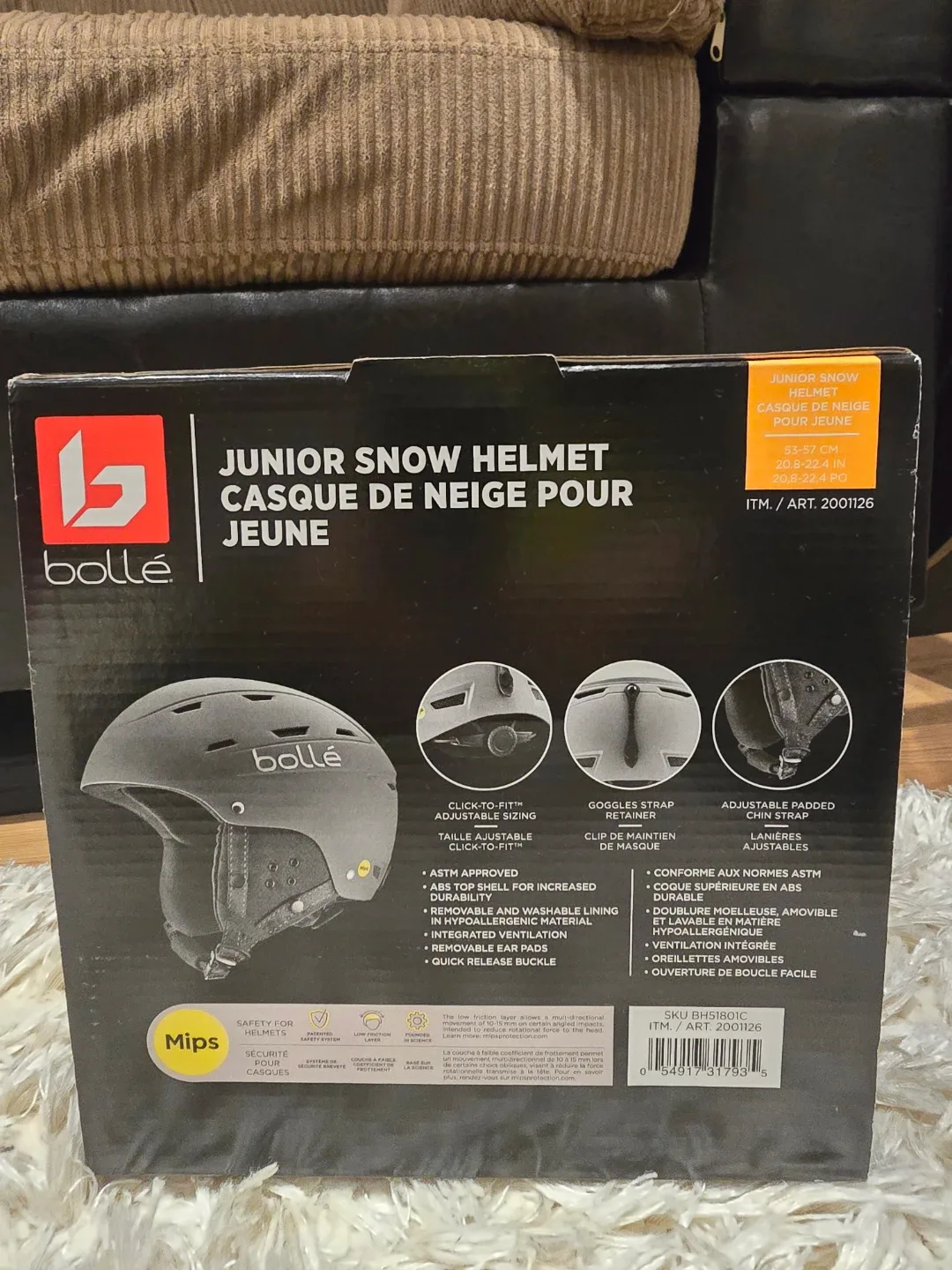 Bollé Junior Snow Helmet - Size 53-57 cm image indicator(3)