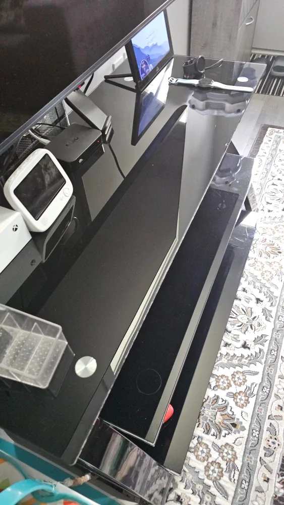 LG 55" QNED85 4K Smart TV with glass stand image indicator(6)