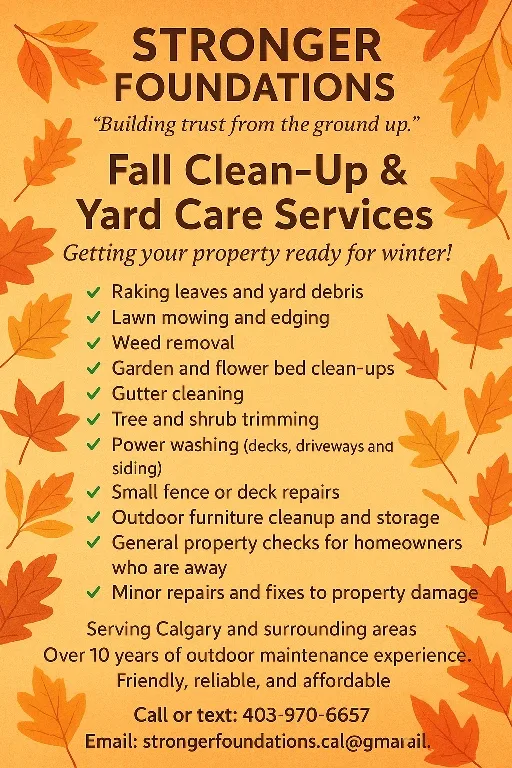 Fall Clean-Up & Yard Care Services