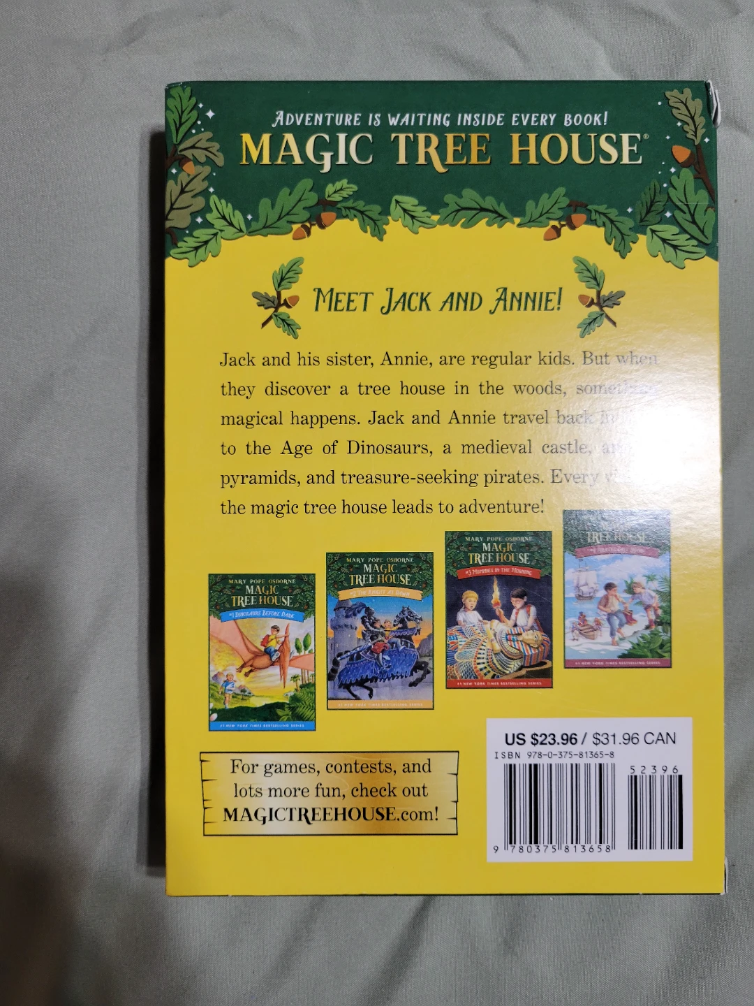 Magic Tree House Books 1-4 by Mary Pope Osborne - photo 3
