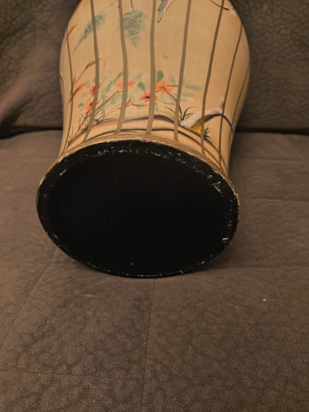 Decorative Vase with Bird Design image indicator(4)