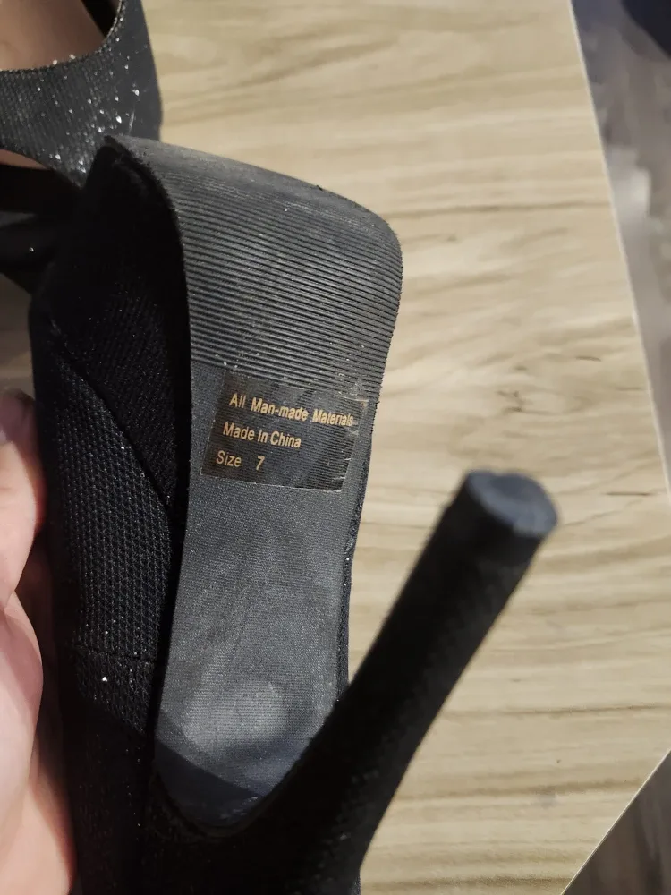 Dots Black Heels - Size 7 image indicator(3)