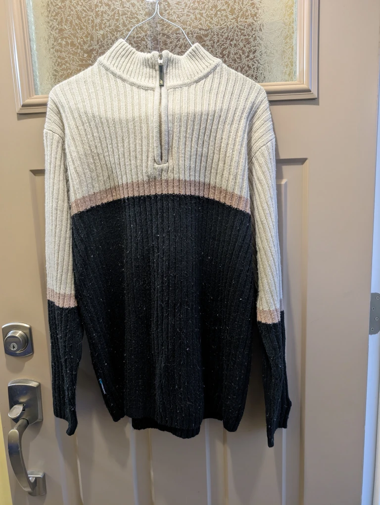 Mens sz lg Acrylic sweater