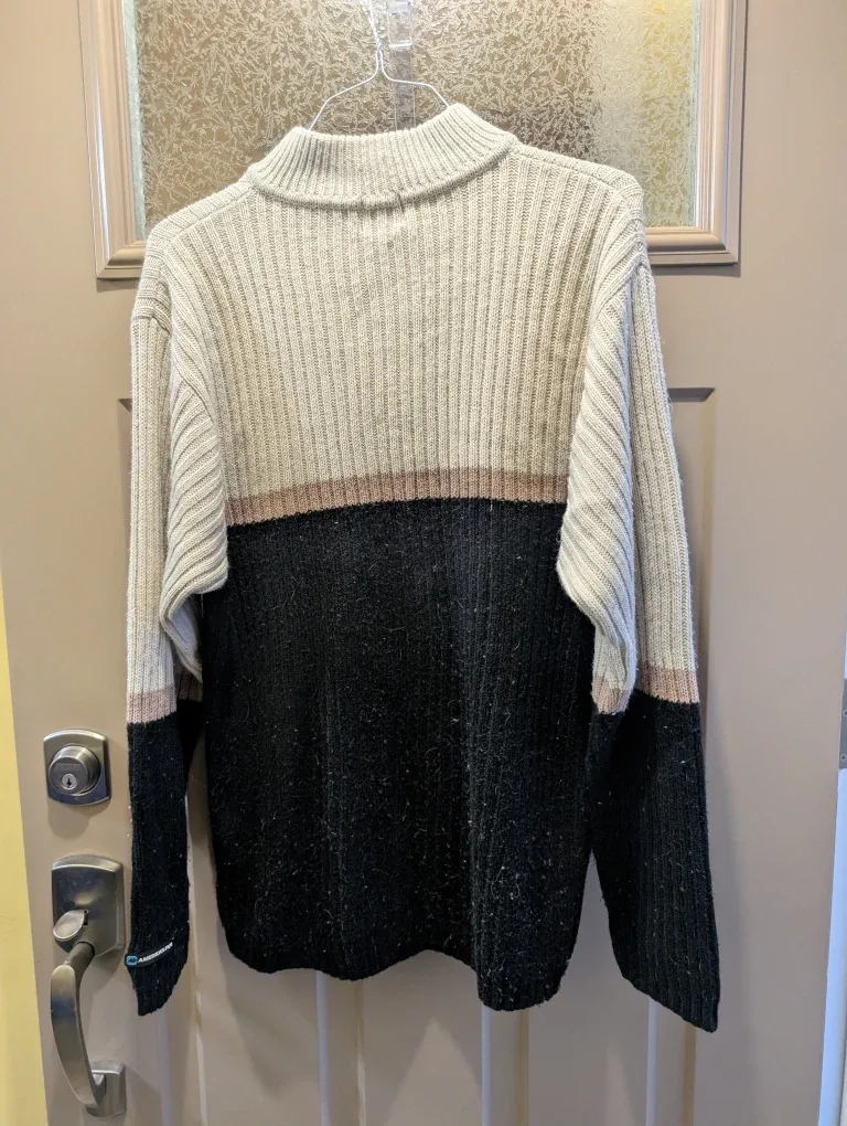 Mens sz lg Acrylic sweater image indicator(2)