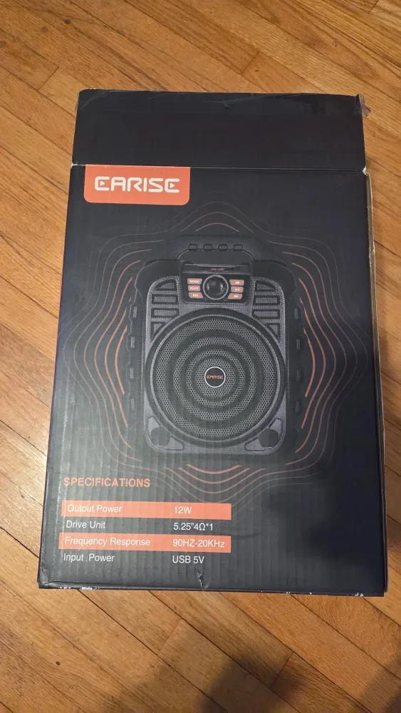 Carise Portable Karaoke Speaker with Mic