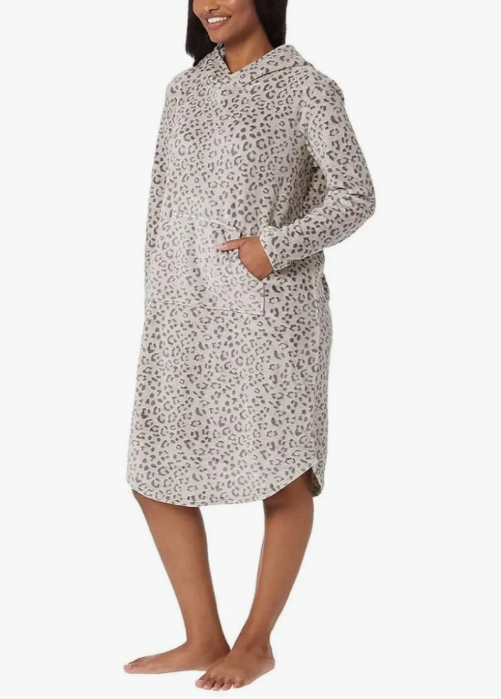 Fleecy hooded Sleepwear