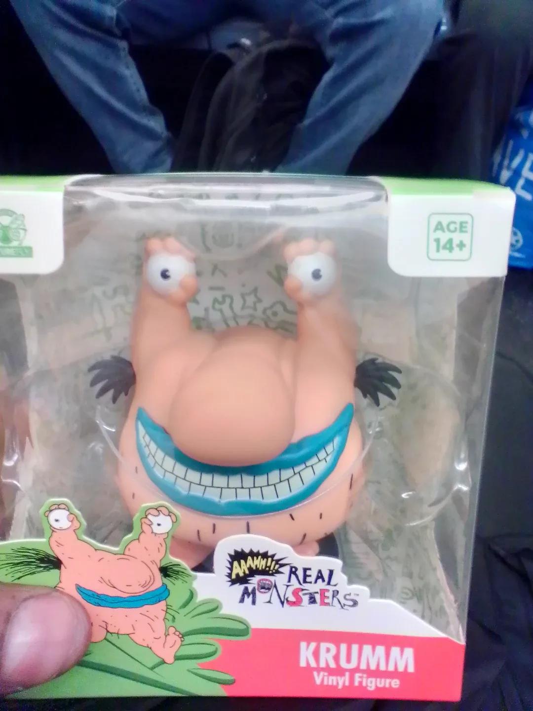 🥕🥕🥕Aaahh!!! Real Monsters Krumm Vinyl Figure🥕🥕🥕