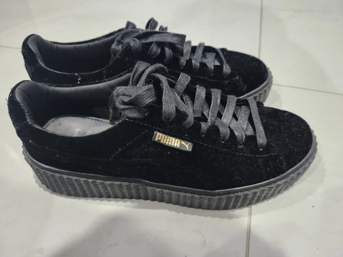 Puma x Fenty Velvet Creepers - Black - photo 3