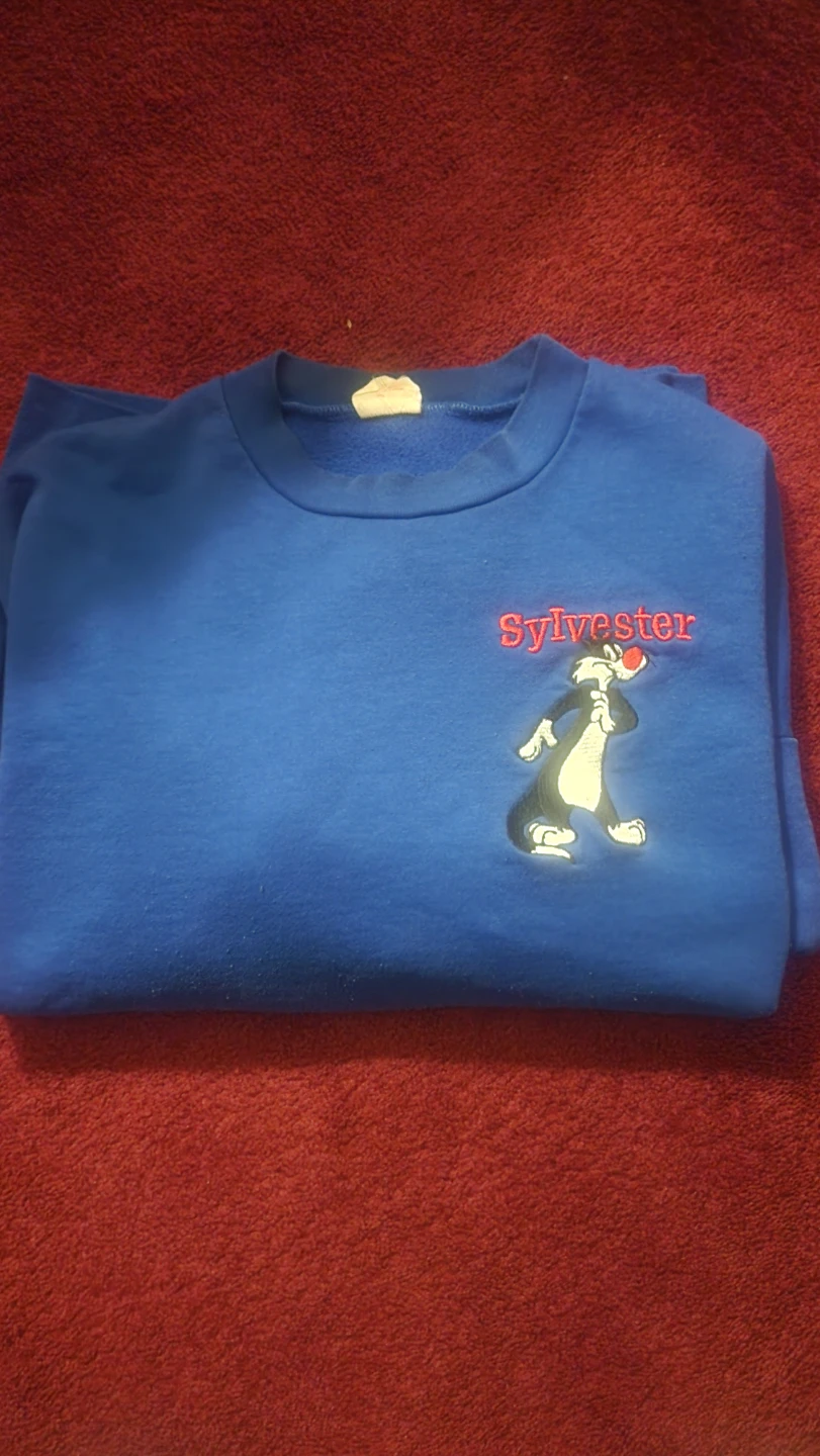 Sylvester the Cat Blue Sweatshirt