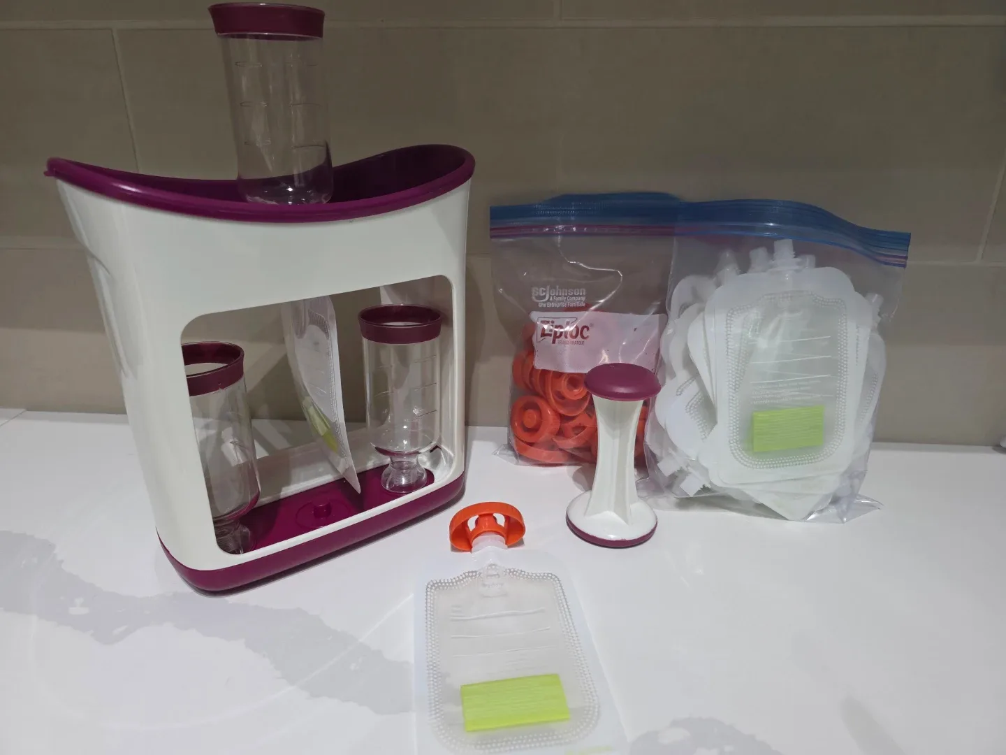 Kiinde Foodii Squeeze Snack Filling System image indicator(5)