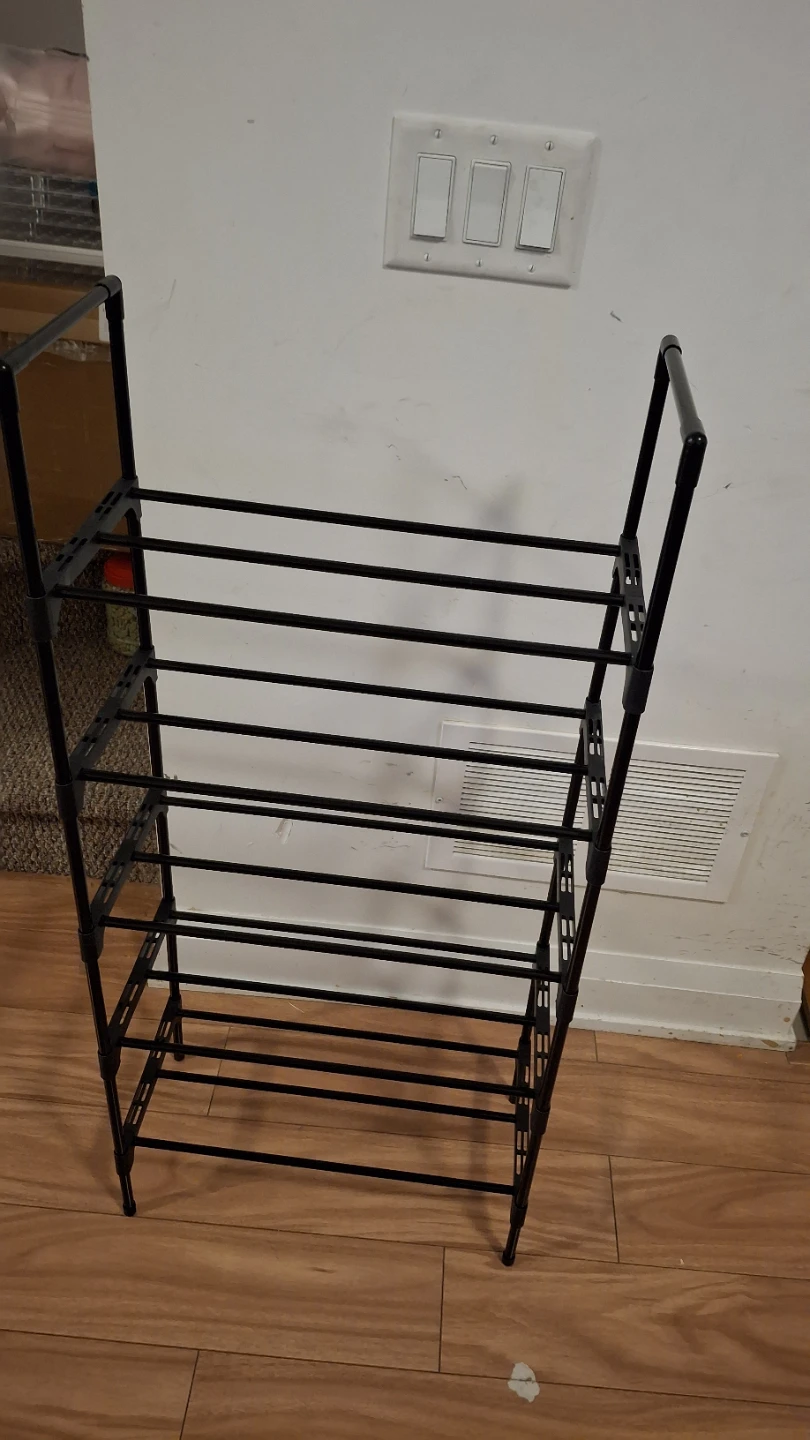 Black Shoe Rack - photo 3