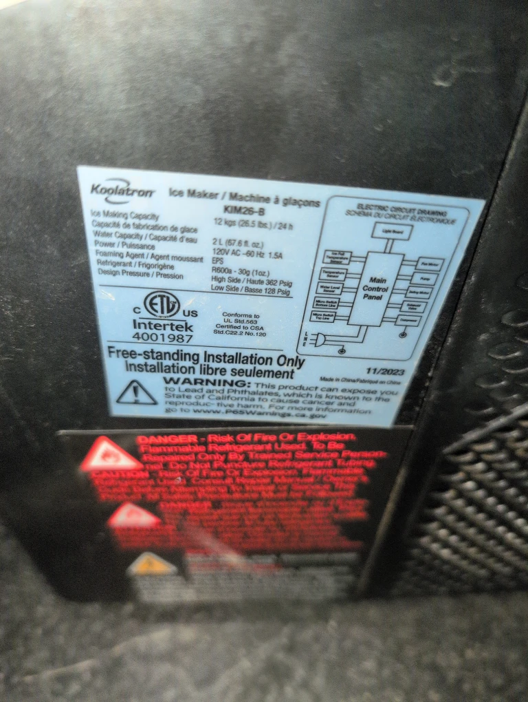 Koolatron KIM26-B Ice Maker - photo 3