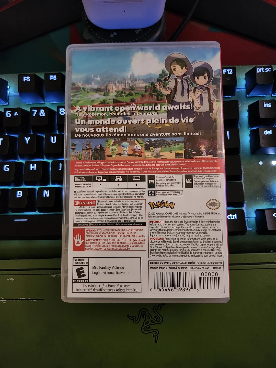 Pokémon Violet - Nintendo Switch Game - photo 2