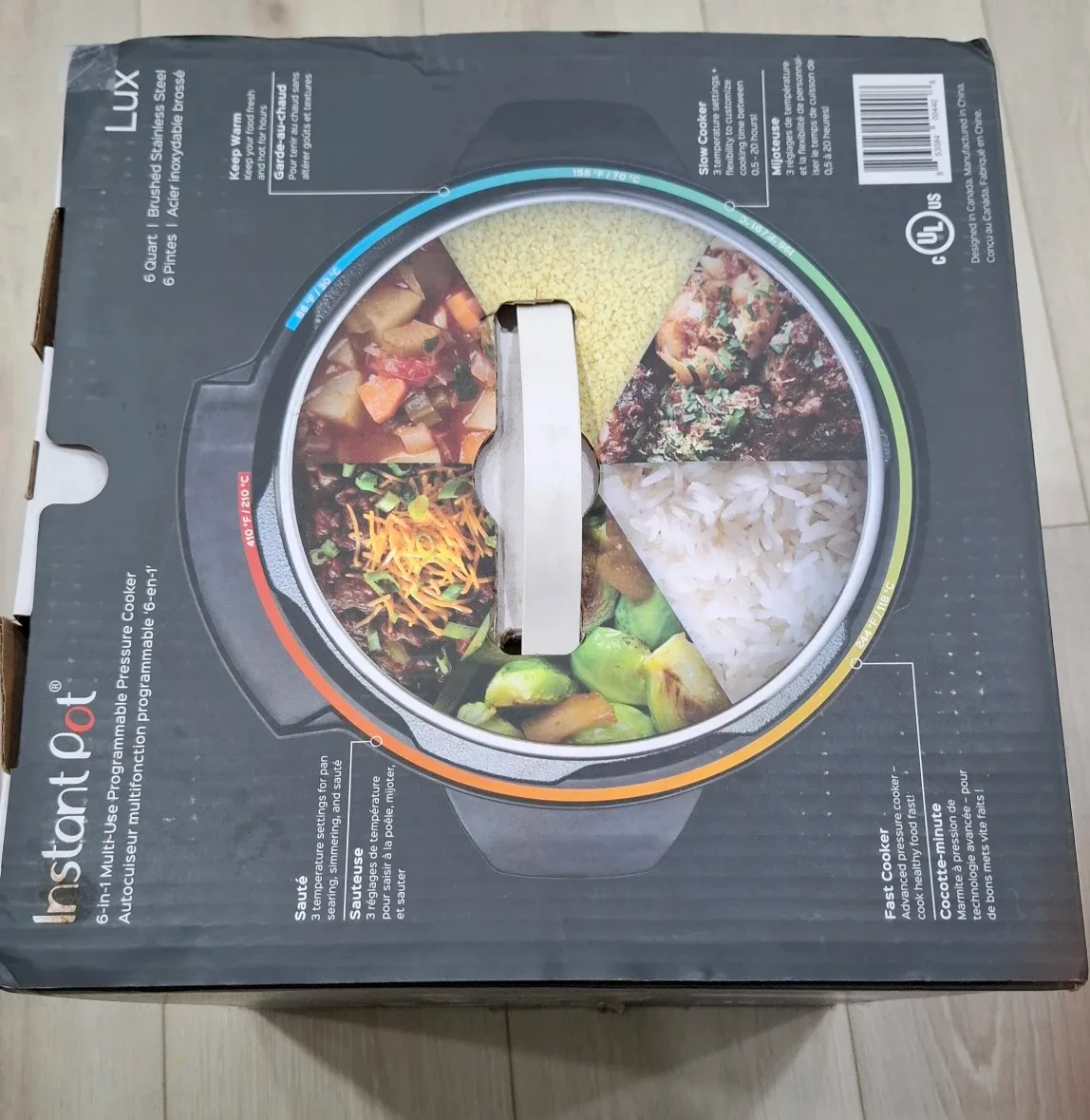 Instant Pot Lux 6-in-1 Multi-Use Pressure Cooker - 6 Quart image indicator(4)